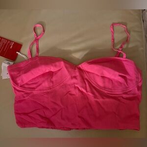 Aritzia Bright Pink Tank Top